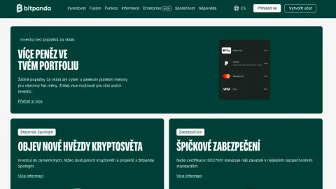 Bitpanda platforma